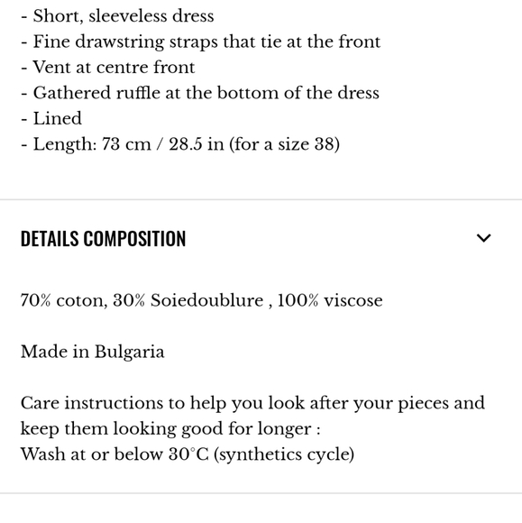 🎉🎉HP🎉🎉Sezane Sido Dress - Picture 5 of 9